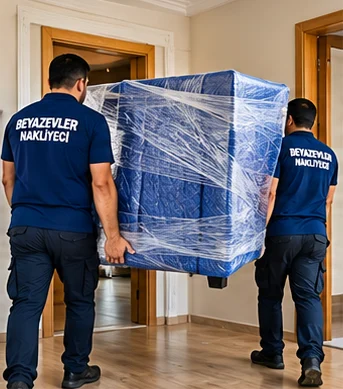 Ambalajlı dolabın taşınması